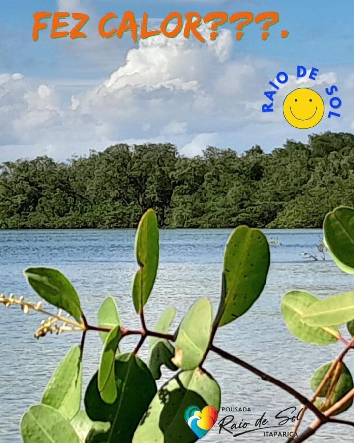 Pousada Raio De Sol - Ilha De Itaparica- Catu A 150 M Da Praia 외부 사진